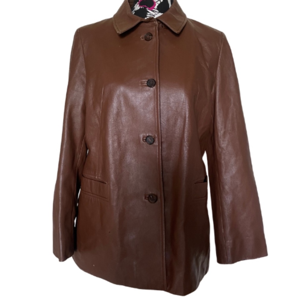 Vintage Kerra Brown Leather Jacket